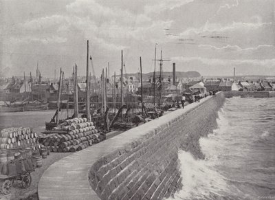 Arbroath, Mur Ochronny autorstwa English Photographer