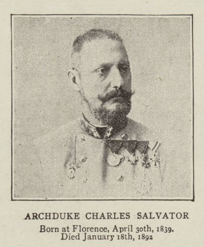 Arcyksiążę Karol Salvator autorstwa English Photographer