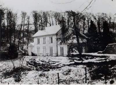 Asham House koło Beddingham w East Sussex autorstwa English Photographer