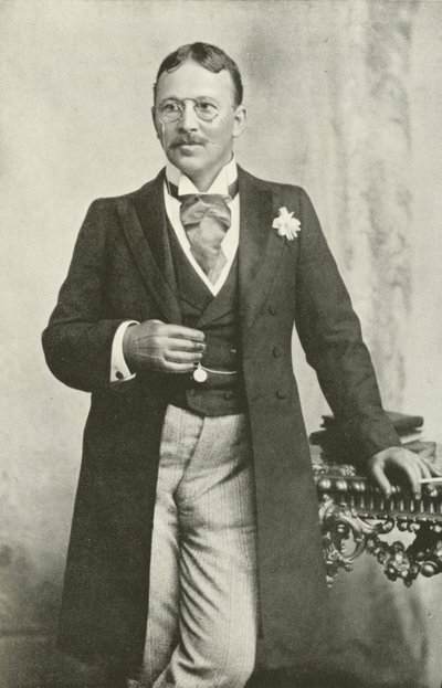 Barney Barnato (zdjęcie czarno-białe) autorstwa English Photographer