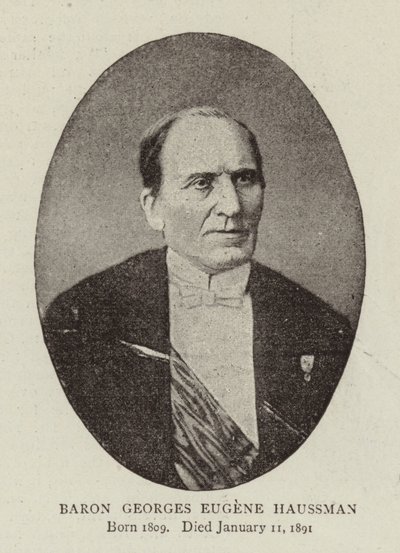 Baron Georges Eugeniusz Haussmann autorstwa English Photographer
