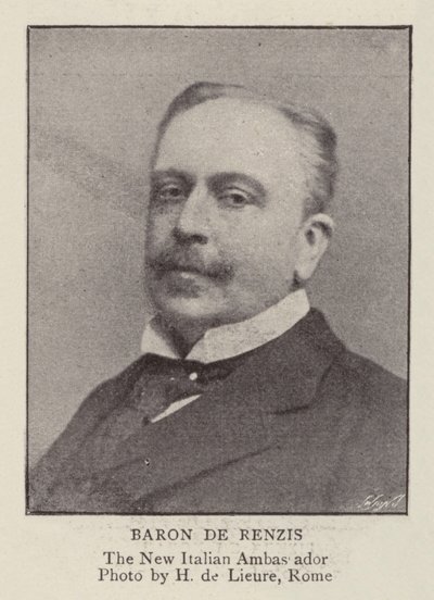 Baron de Renzis autorstwa English Photographer
