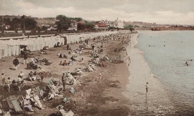 Kąpielisko, Paignton (kolorowe zdjęcie) autorstwa English Photographer