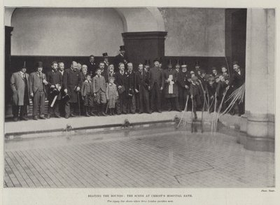 Pokonać granice, scena w szpitalu Christs Bath autorstwa English Photographer