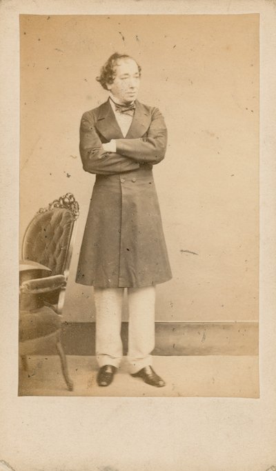 Benjamin disraeli autorstwa English Photographer