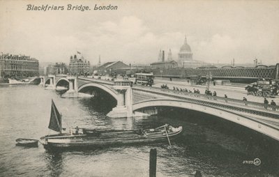 Blackfriars Bridge, Londyn autorstwa English Photographer