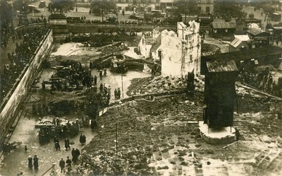 Obszar Londynu zniszczony bombami autorstwa English Photographer