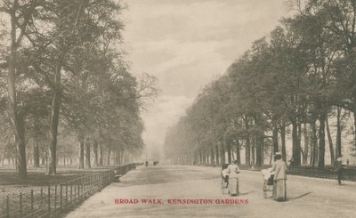 Broad Walk, Ogrody Kensington autorstwa English Photographer
