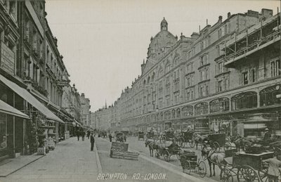 Brompton Road, Londyn autorstwa English Photographer