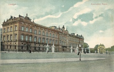 Pałac Buckingham, Londyn (kolorowe zdjęcie) autorstwa English Photographer