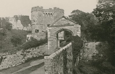 Zamek Carisbrooke, Wyspa Wight autorstwa English Photographer