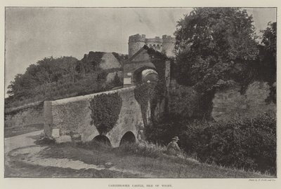 Zamek Carisbrooke, Wyspa Wight autorstwa English Photographer