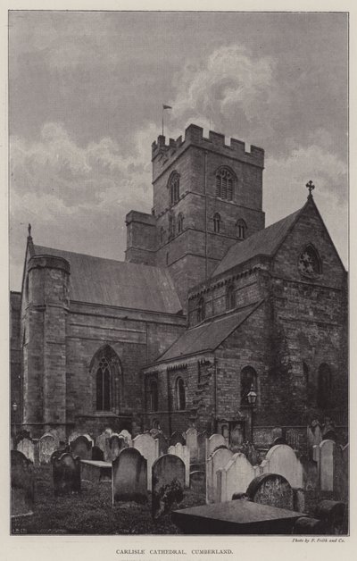 Katedra Carlisle, Cumberland autorstwa English Photographer