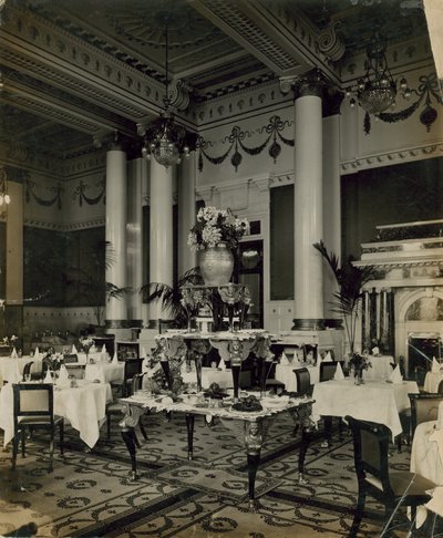 Cecil Hotel, Londyn, jadalnia autorstwa English Photographer