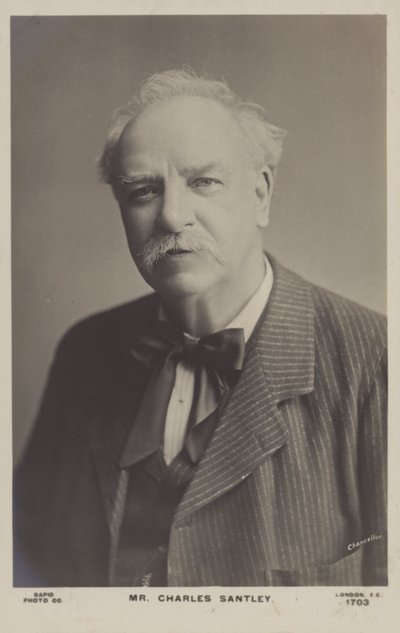 Charles Santley, angielski baryton autorstwa English Photographer