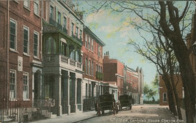 Chelsea, Carlyles House Cheyne Row autorstwa English Photographer