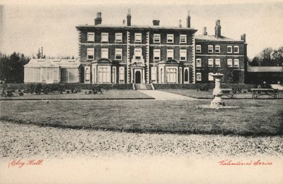 Cley Hall (zdjęcie czarno-białe) autorstwa English Photographer