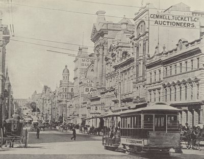 Collins Street, Melbourne autorstwa English Photographer