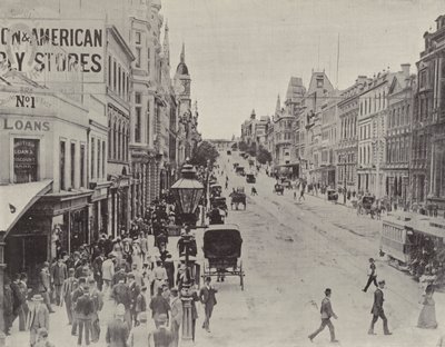 Collins Street, Melbourne autorstwa English Photographer