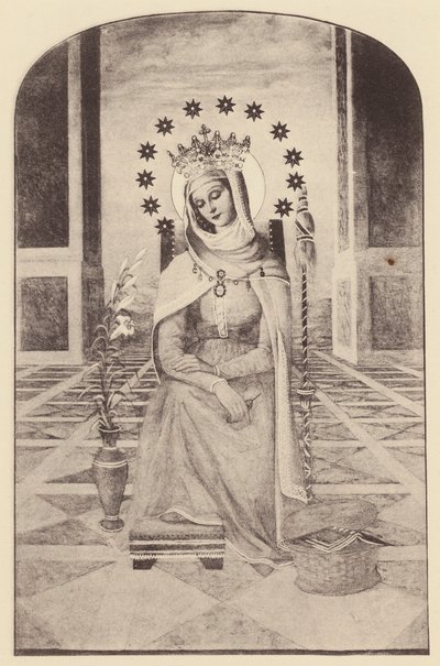 Klasztor Najświętszego Serca, Roehampton: Mater Admirabilis (zdjęcie czarno-białe) autorstwa English Photographer