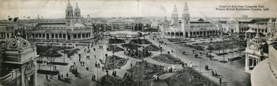 Court of Arts z Sali Kongresowej, wystawa francusko-brytyjska, Londyn, 1908 autorstwa English Photographer