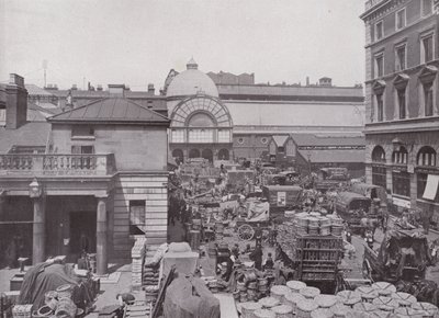 Targ w Covent Garden autorstwa English Photographer