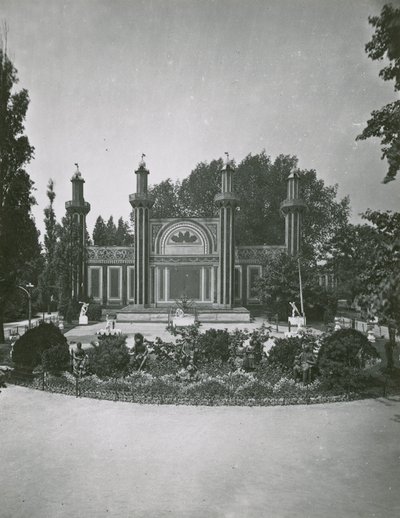 Cremorne Gardens, Londyn: Świątynia fajerwerków autorstwa English Photographer