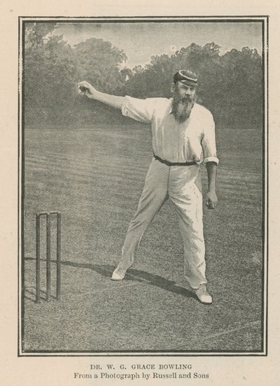 Krykieta dr WG Grace autorstwa English Photographer