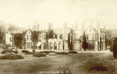 Cromer Hall, Norfolk (zdjęcie czarno-białe) autorstwa English Photographer