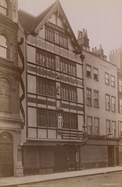 Crosby Hall, Bishopsgate, Londyn autorstwa English Photographer