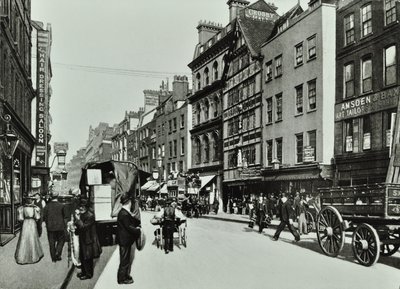Crosby Hall, Bishopsgate: strona wschodnia, Londyn, 1890 autorstwa English Photographer