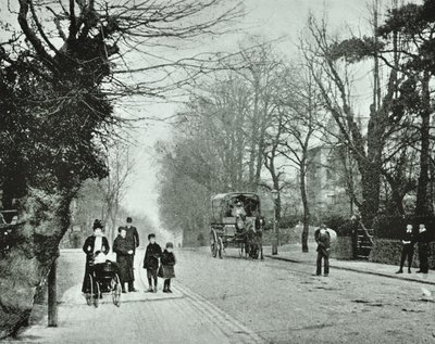 Crouch End Hill, Crouch End, 1894 autorstwa English Photographer