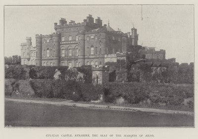 Zamek Culzean, Ayrshire, siedziba markiza Ailsa autorstwa English Photographer