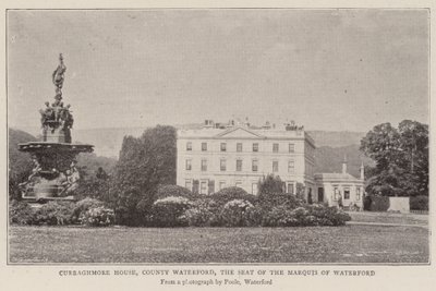 Curraghmore House, hrabstwo Waterford, siedziba markiza Waterford autorstwa English Photographer