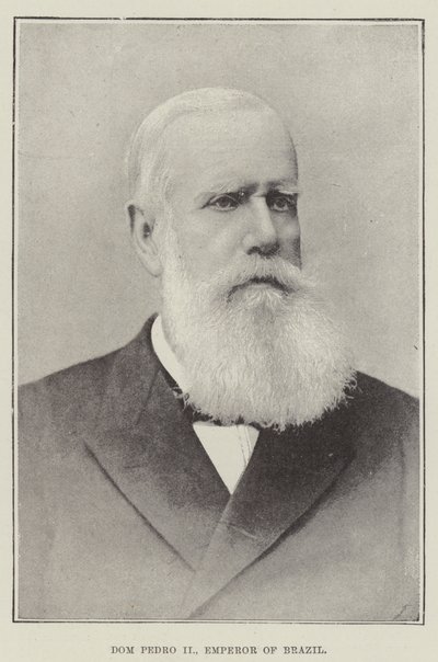 Dom Pedro II, cesarz Brazylii autorstwa English Photographer