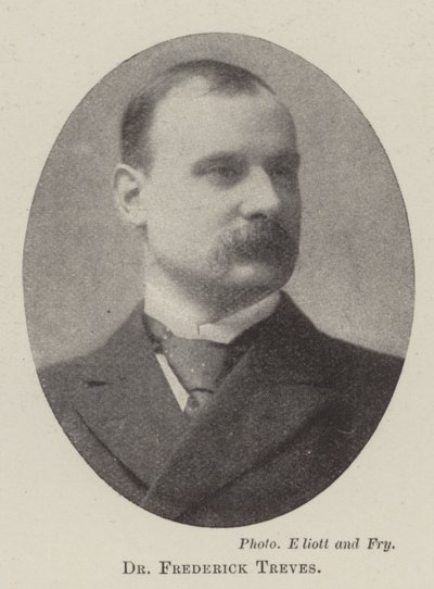 Dr Frederick Treves autorstwa English Photographer