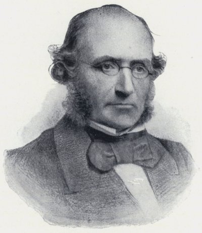 Dr John Brown (czarno-białe zdjęcie) autorstwa English Photographer