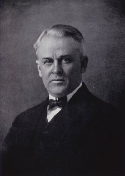 Dr RA Millikan (czarno-białe zdjęcie) autorstwa English Photographer
