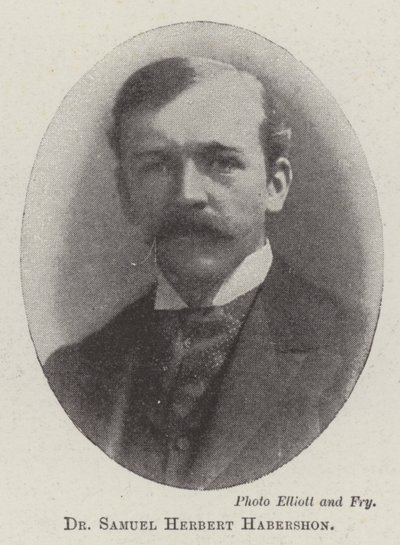 dr Samuel Herbert Habershon autorstwa English Photographer