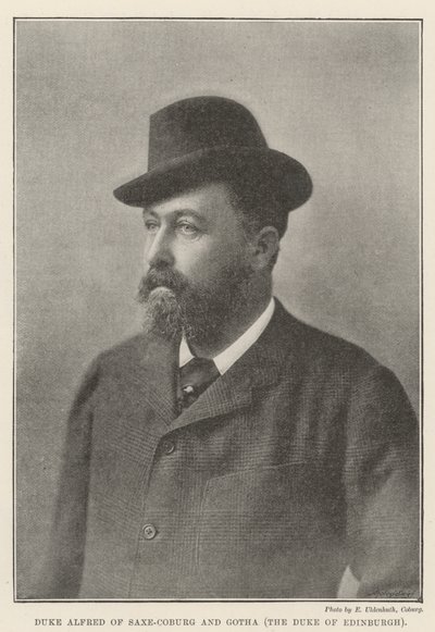 Książę Alfred Saxe-Coburg i Gotha, książę Edynburga autorstwa English Photographer