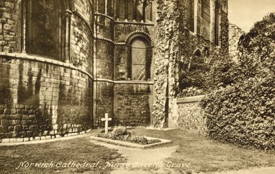 Grób Edith Cavell, Katedra w Norwich, Norfolk autorstwa English Photographer