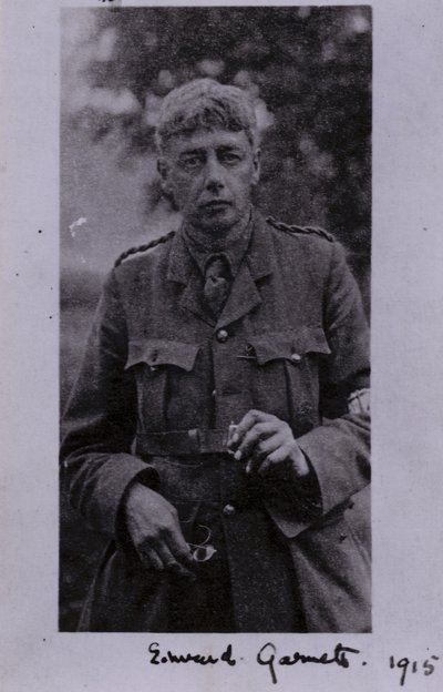 Edward Garnett, angielski pisarz, krytyk literacki i redaktor (zdjęcie czarno-białe) autorstwa English Photographer