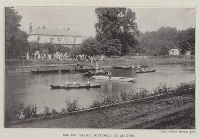 Eel Pie Island, właśnie sprzedana na aukcji autorstwa English Photographer