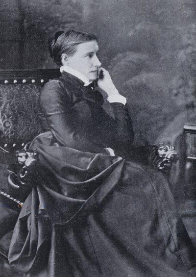 Elizabeth Stuart Phelps Ward (zdjęcie czarno-białe) autorstwa English Photographer