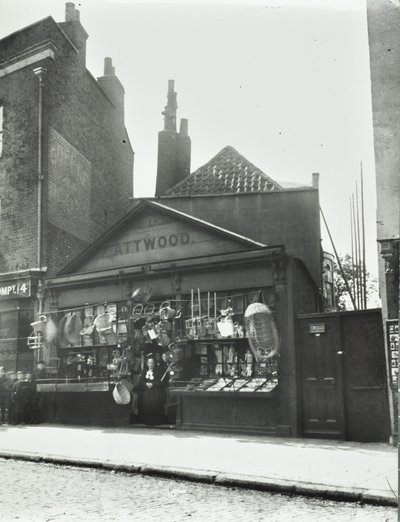 Evelyn Street: przy Deptford High Street, Londyn, 1899 autorstwa English Photographer