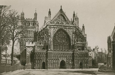 Katedra w Exeter, front zachodni autorstwa English Photographer
