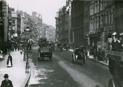 Fleet Street, Londyn autorstwa English Photographer