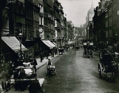 Fleet Street, Londyn autorstwa English Photographer