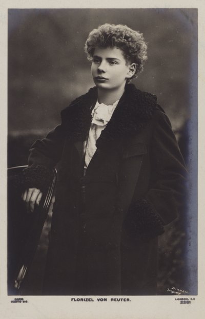Florizel von Reuter, amerykański skrzypek i kompozytor autorstwa English Photographer