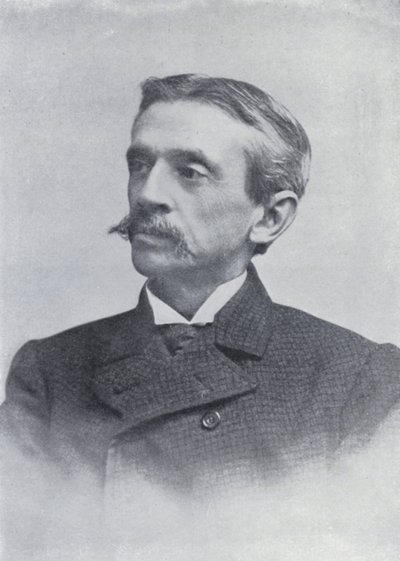 Frank R Stockton (zdjęcie czarno-białe) autorstwa English Photographer